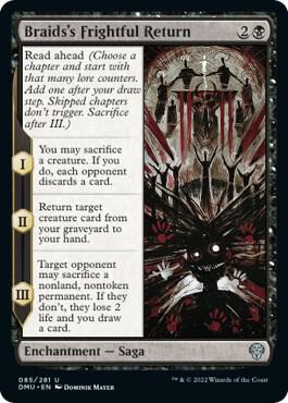 Braids's Frightful Return [Dominaria United - 85]