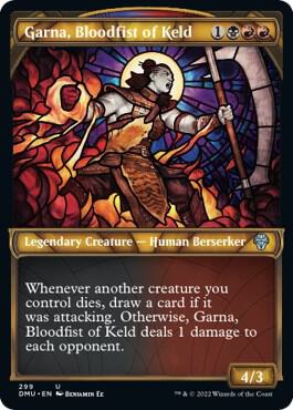 Garna, Bloodfist of Keld (Showcase) [Dominaria United - 299]