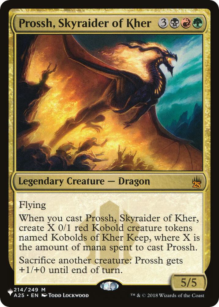 Prossh, Skyraider of Kher [The List Reprints - 214/249]