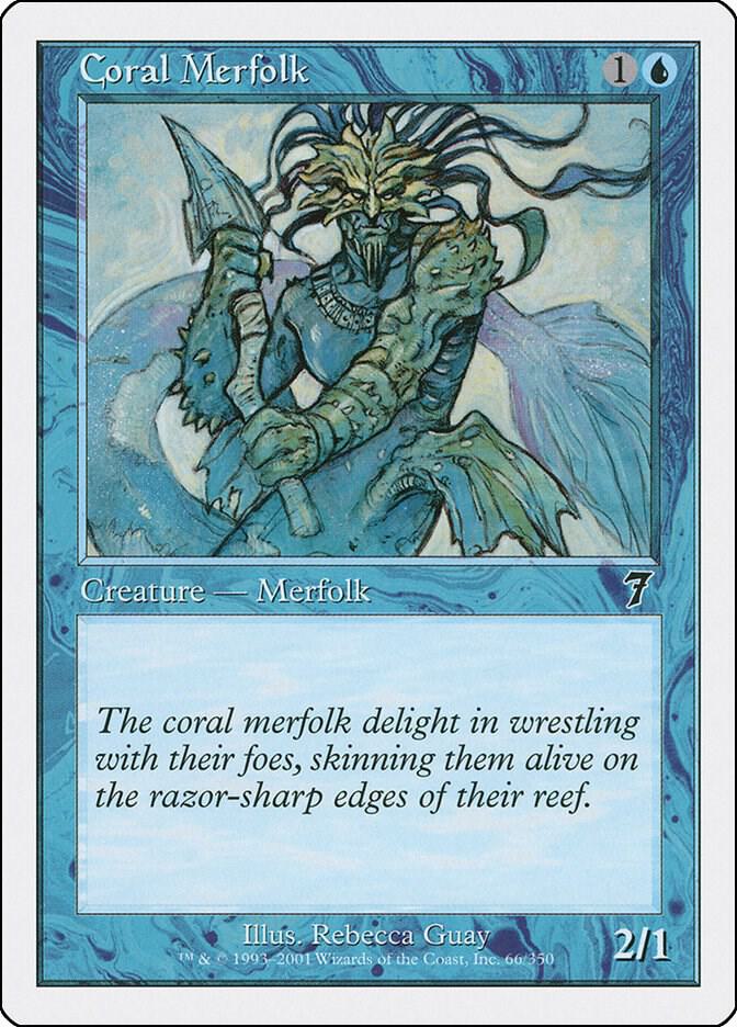 Coral Merfolk [7th Edition - 66]