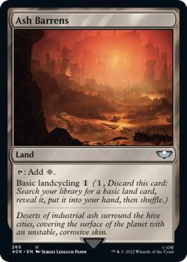 Ash Barrens [Universes Beyond: Warhammer 40,000 - 265]