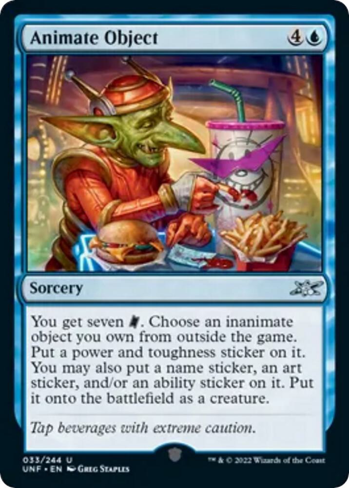 Animate Object [Unfinity - 33]