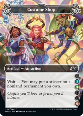 Costume Shop (2-3-6) [Unfinity - 206]
