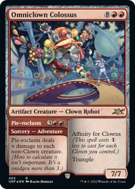 Omniclown Colossus (Galaxy Foil) [Unfinity - 402]