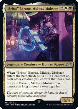 "Brims" Barone, Midway Mobster [Unfinity - 163]