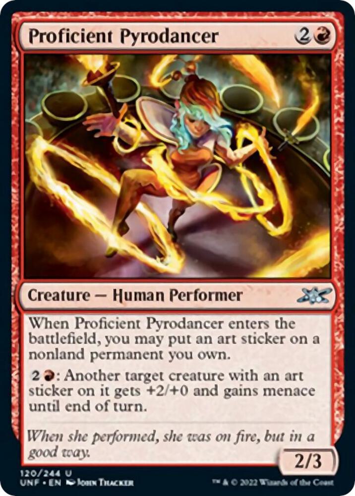 Proficient Pyrodancer [Unfinity - 120]