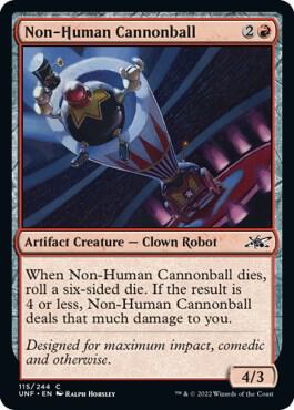 Non-Human Cannonball [Unfinity - 115]