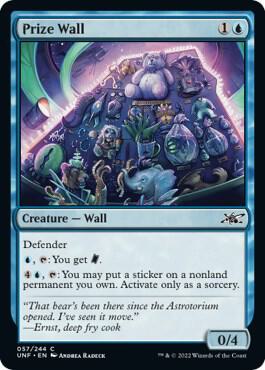 Prize Wall [Unfinity - 57]