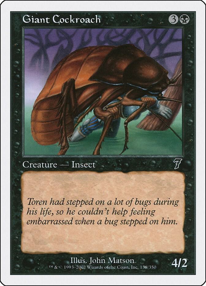 Giant Cockroach [7th Edition - 138]