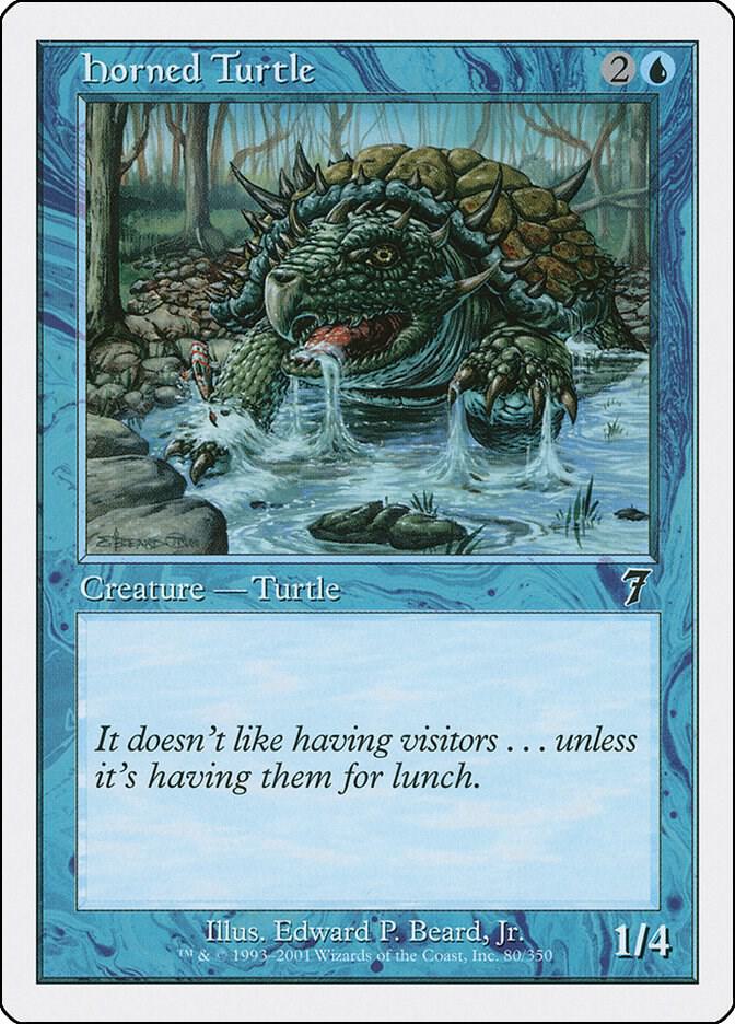 Horned Turtle [7th Edition - 80]