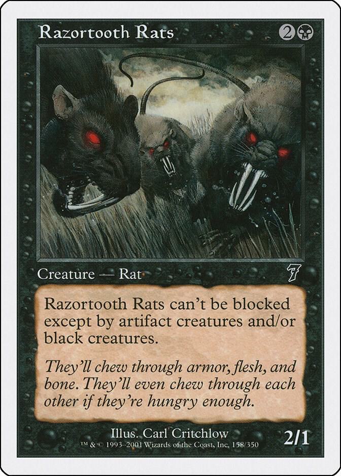 Razortooth Rats [7th Edition - 158]