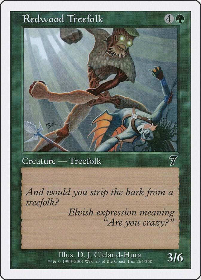 Redwood Treefolk [7th Edition - 264]