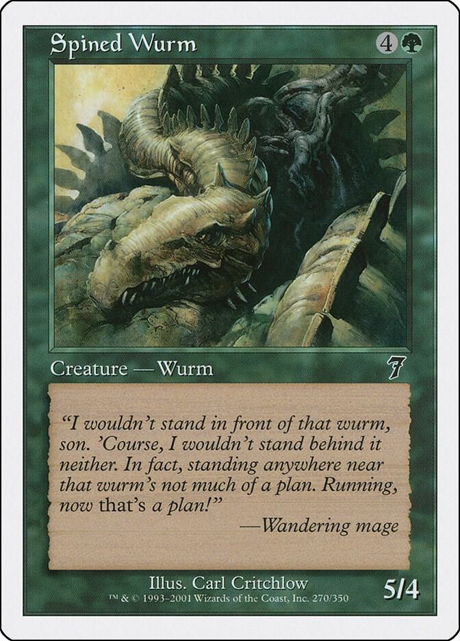 Spined Wurm [7th Edition - 270]