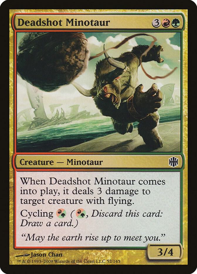 Deadshot Minotaur [Alara Reborn - 52]