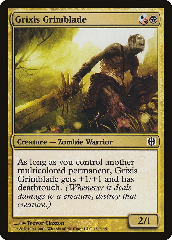 Grixis Grimblade [Alara Reborn - 134]