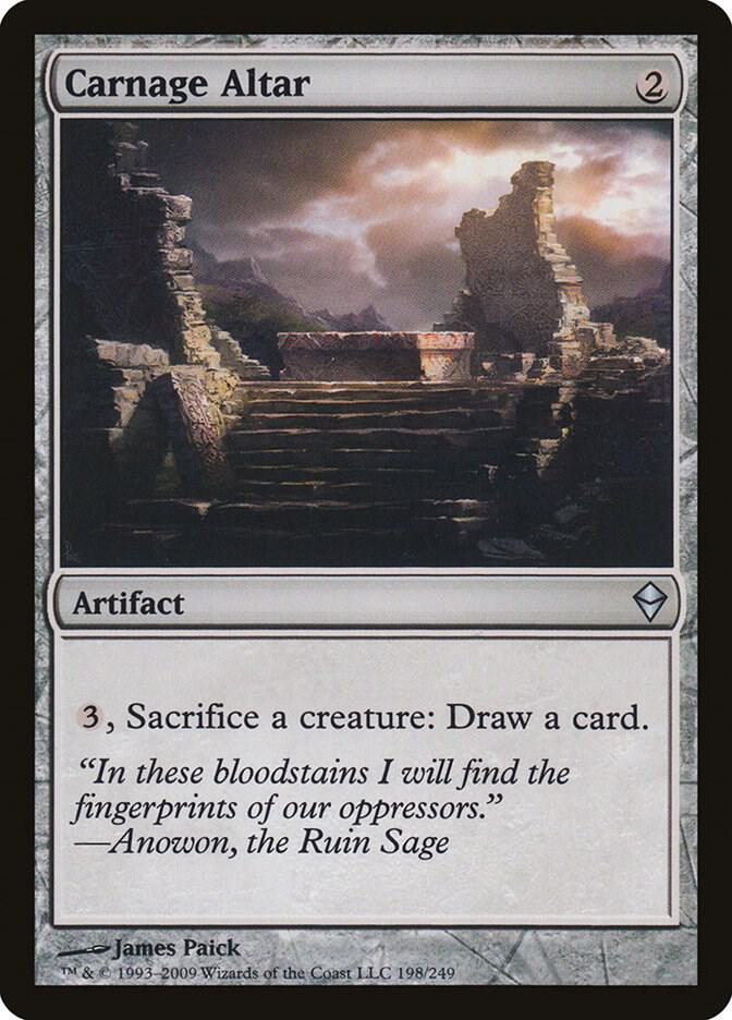Carnage Altar [Zendikar - 198]