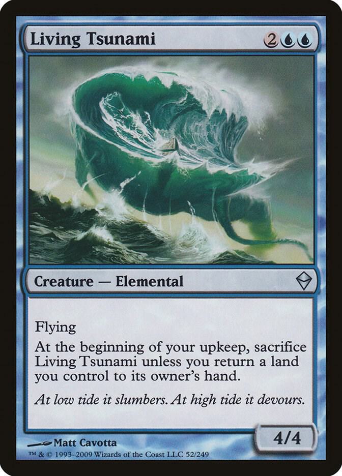 Living Tsunami [Zendikar - 52]