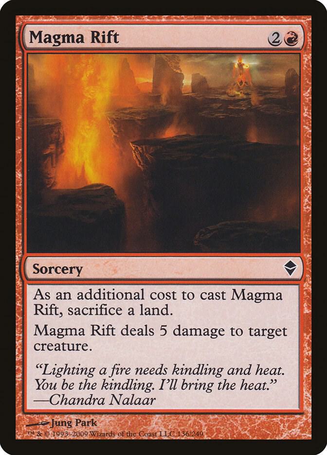 Magma Rift [Zendikar - 136]