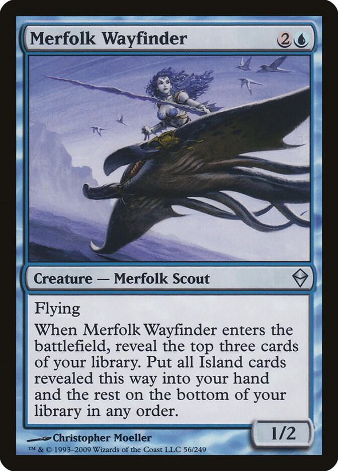 Merfolk Wayfinder [Zendikar - 56]