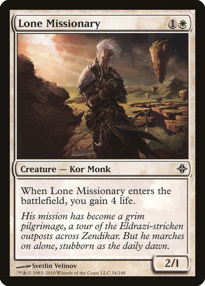 Lone Missionary [Rise of the Eldrazi - 34]