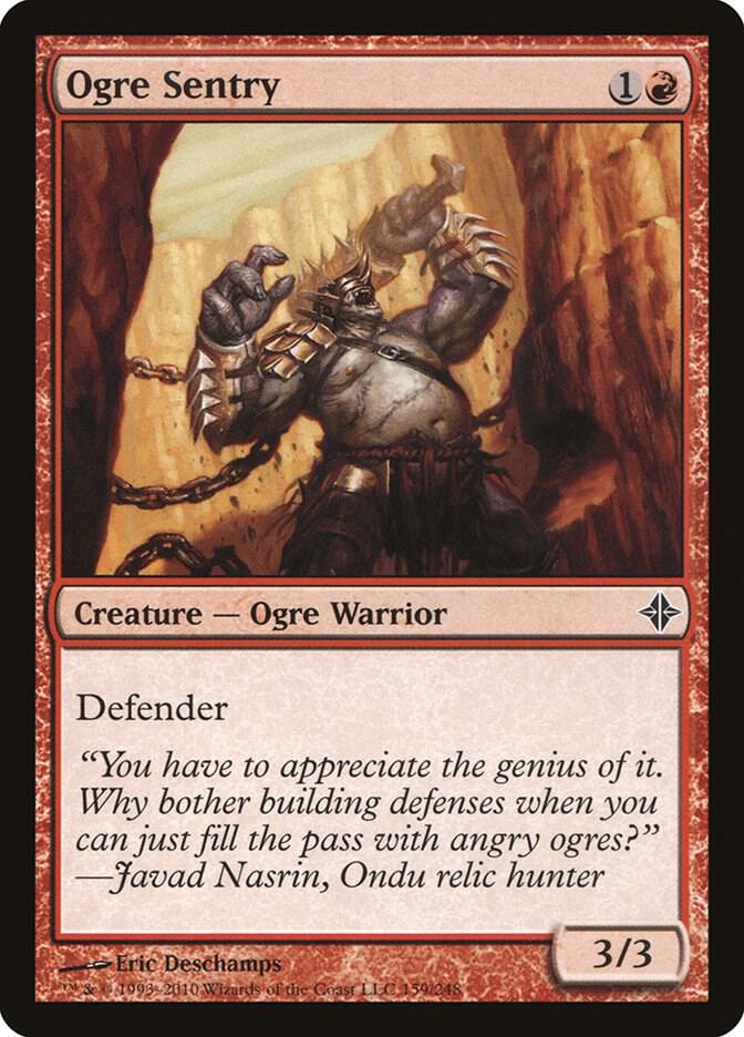 Ogre Sentry [Rise of the Eldrazi - 159]