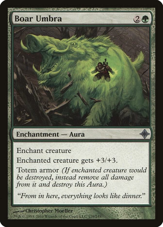Boar Umbra [Rise of the Eldrazi - 179]