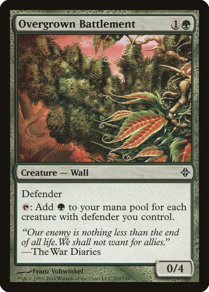 Overgrown Battlement [Rise of the Eldrazi - 203]