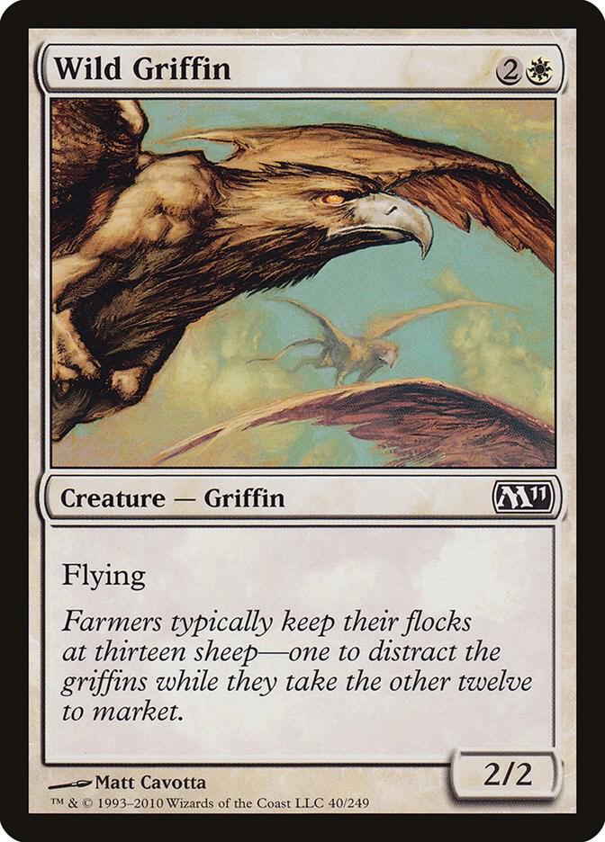 Wild Griffin [Magic 2011 (M11) - 40]