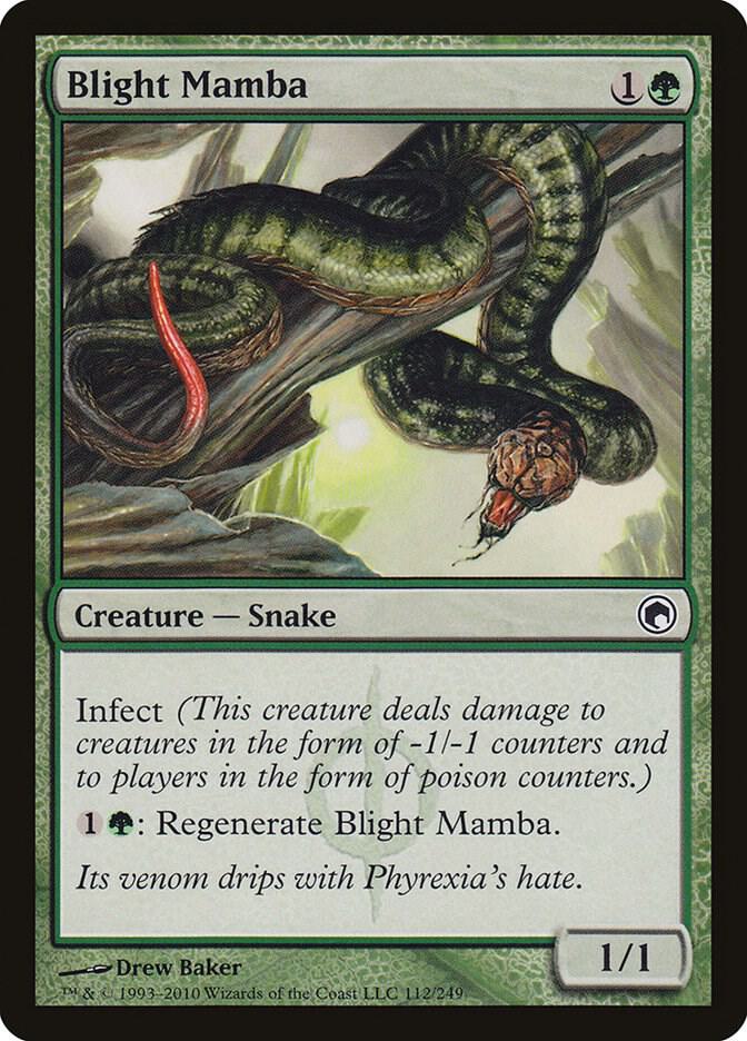 Blight Mamba [Scars of Mirrodin - 112]
