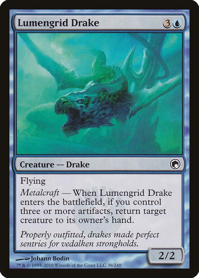 Lumengrid Drake [Scars of Mirrodin - 36]