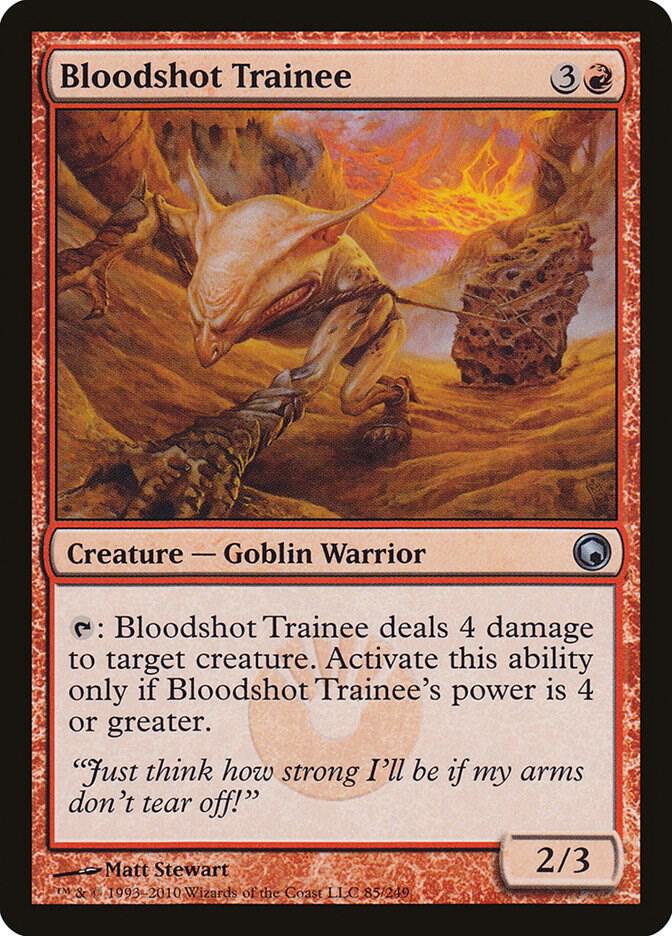Bloodshot Trainee [Scars of Mirrodin - 85]