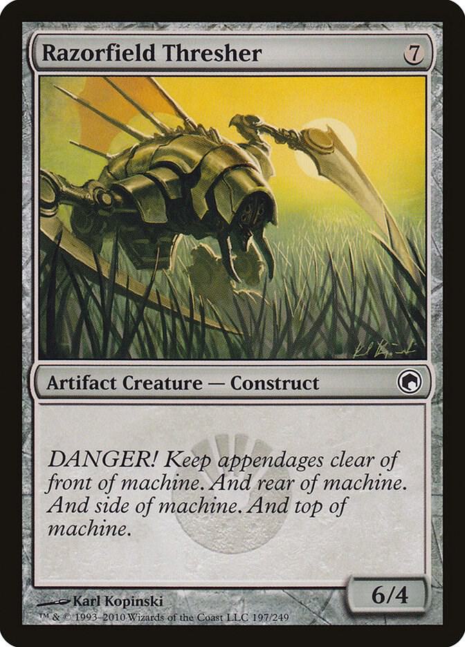 Razorfield Thresher [Scars of Mirrodin - 197]