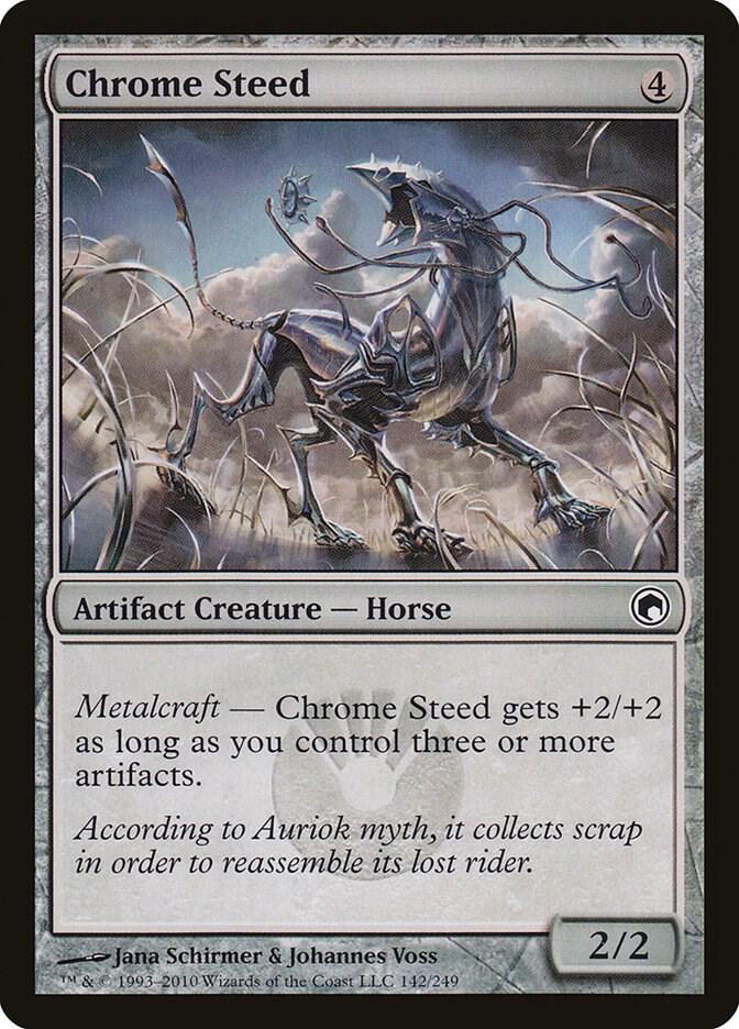 Chrome Steed [Scars of Mirrodin - 142]