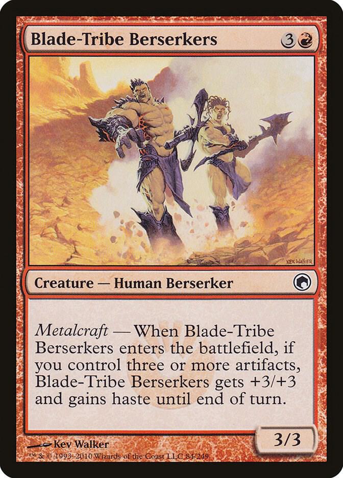 Blade-Tribe Berserkers [Scars of Mirrodin - 84]
