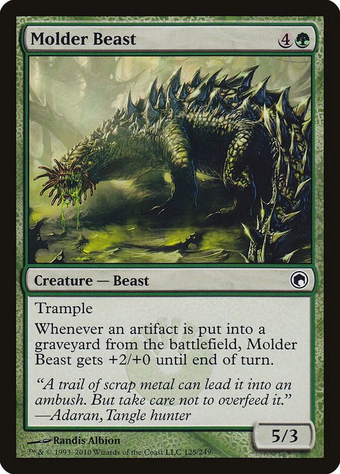 Molder Beast [Scars of Mirrodin - 125]