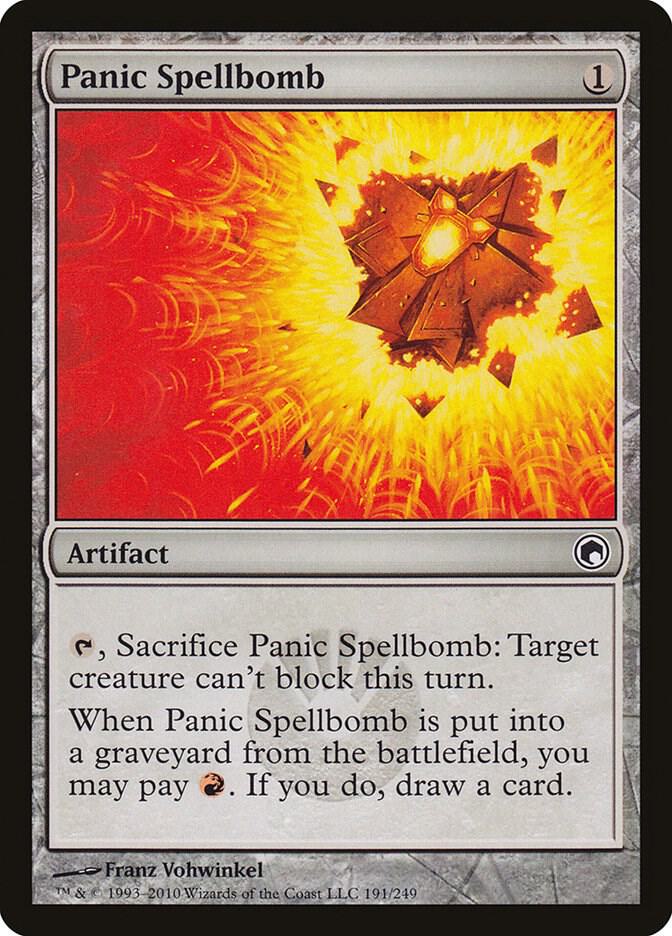 Panic Spellbomb [Scars of Mirrodin - 191]