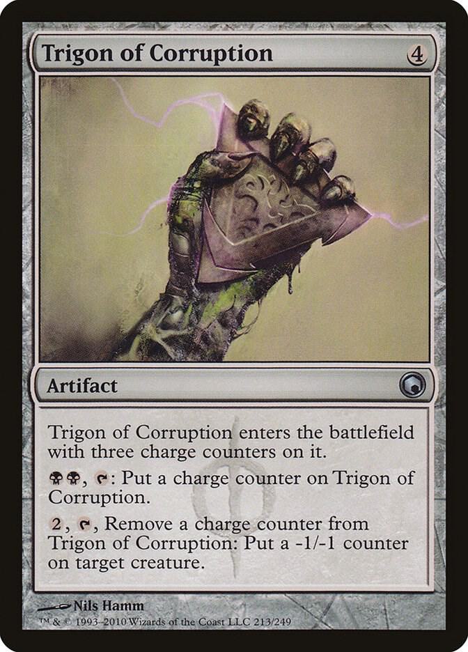 Trigon of Corruption [Scars of Mirrodin - 213]
