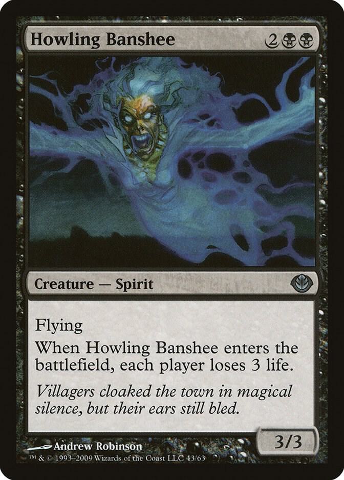 Howling Banshee [Duel Decks: Garruk vs. Liliana - 43]