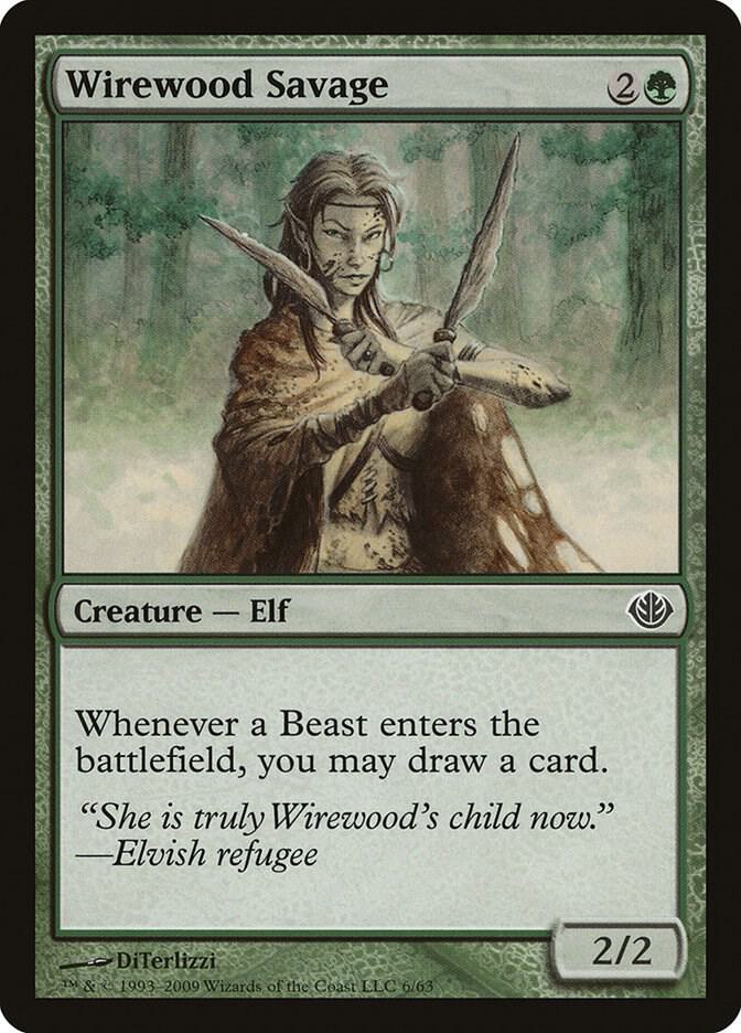 Wirewood Savage [Duel Decks: Garruk vs. Liliana - 6]