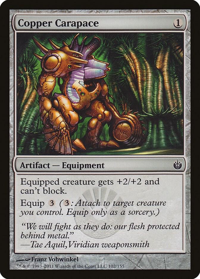 Copper Carapace [Mirrodin Besieged - 102]