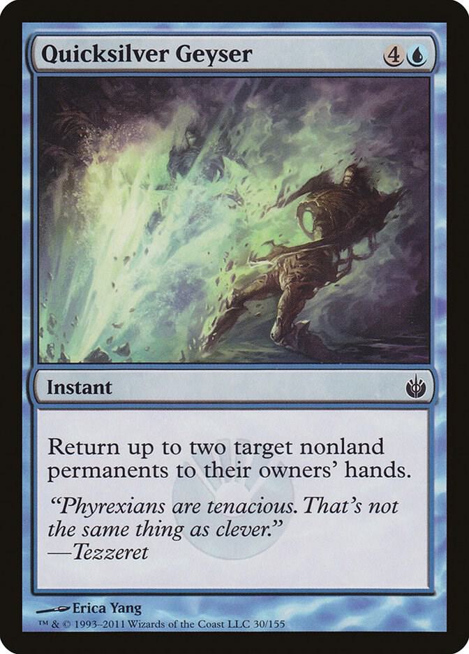 Quicksilver Geyser [Mirrodin Besieged - 30]