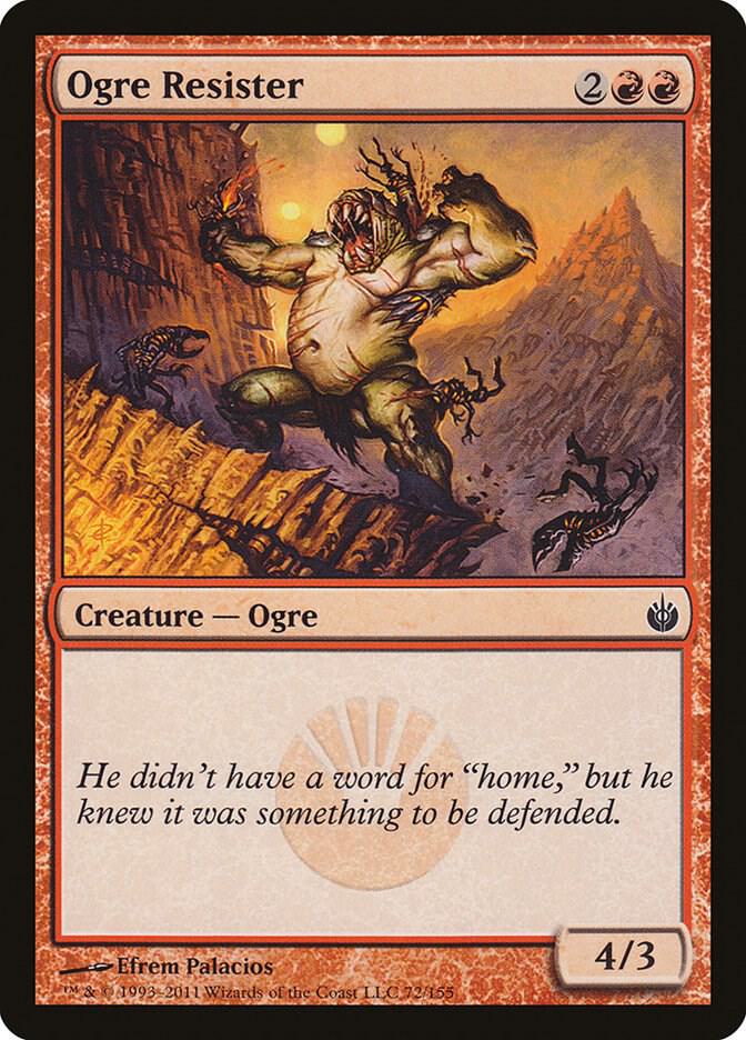 Ogre Resister [Mirrodin Besieged - 72]