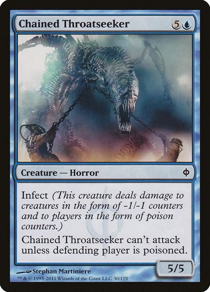 Chained Throatseeker [New Phyrexia - 30]