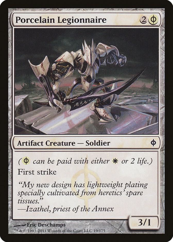 Porcelain Legionnaire [New Phyrexia - 19]