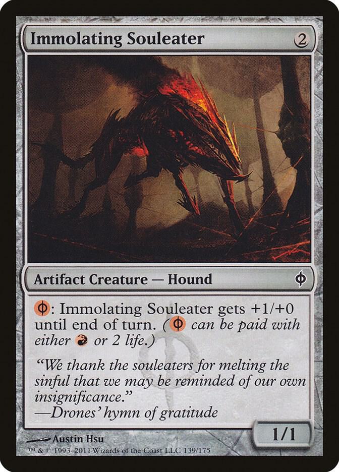 Immolating Souleater [New Phyrexia - 139]