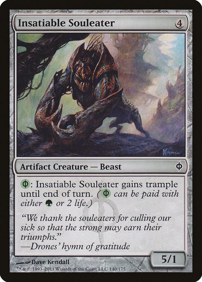 Insatiable Souleater [New Phyrexia - 140]