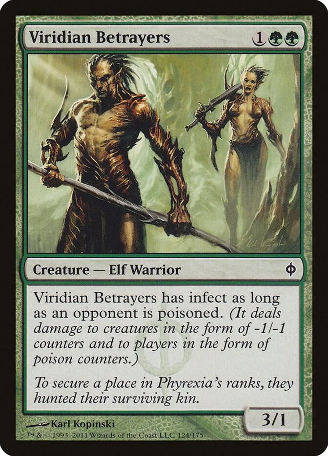 Viridian Betrayers [New Phyrexia - 124]