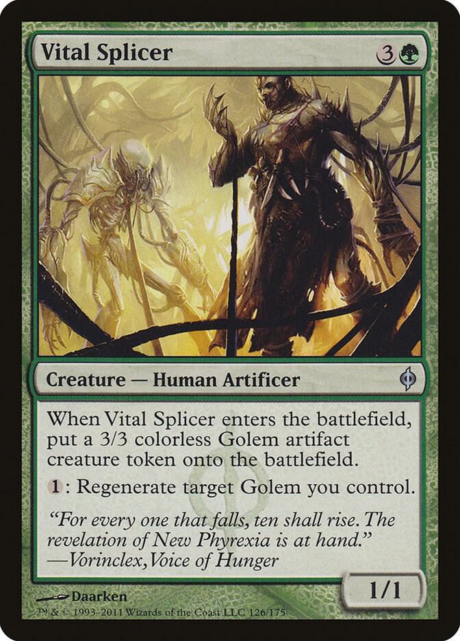 Vital Splicer [New Phyrexia - 126]