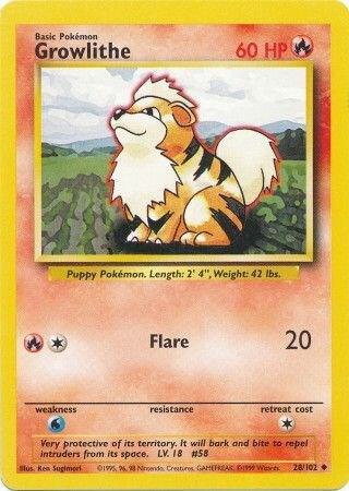 Growlithe [Base Set - 028/102]