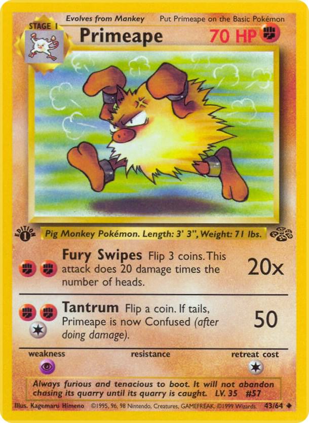 Primeape [Jungle - 43/64]